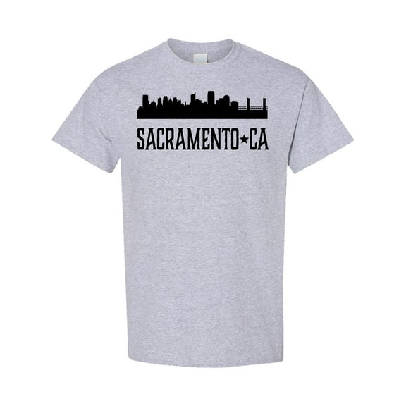 Inktastic Sacramento California City Skyline T-Shirt