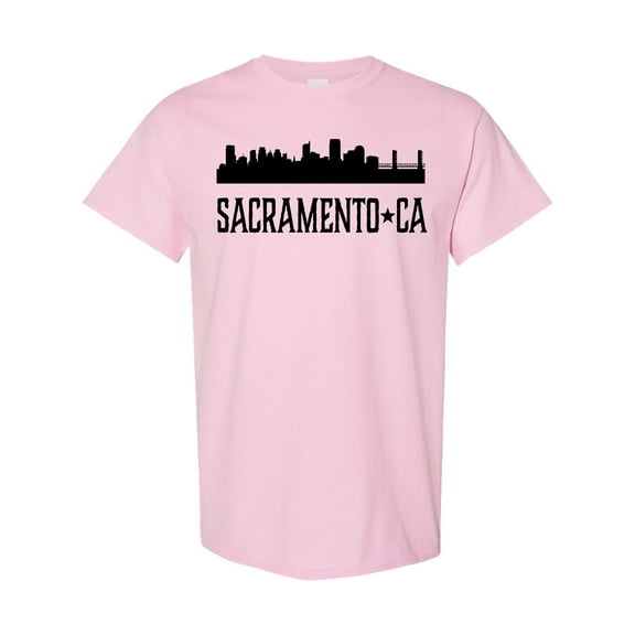 Inktastic Sacramento California City Skyline T-Shirt