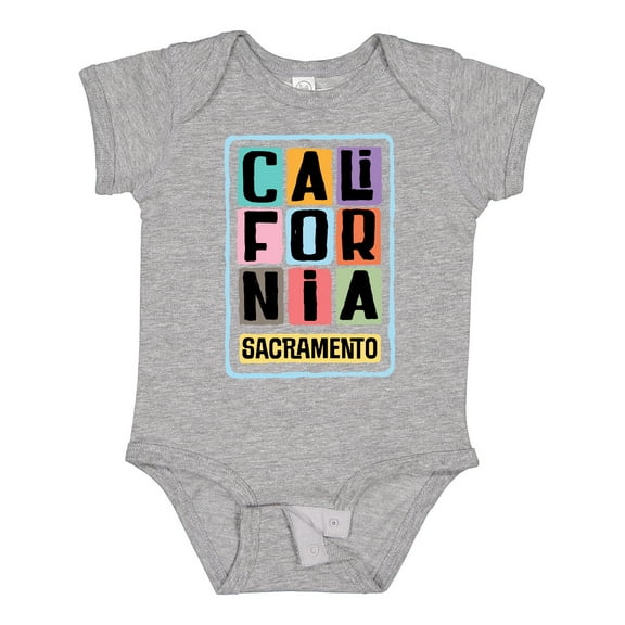 Inktastic Sacramento California Gifts Boys or Girls Baby Bodysuit
