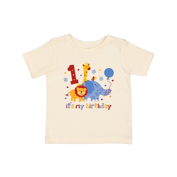 Inktastic Safari 1st Birthday Boys or Girls Baby T-Shirt