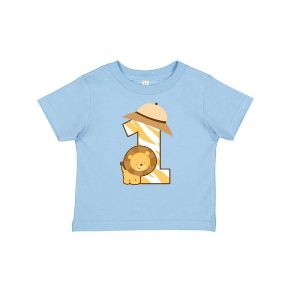 Inktastic Safari 1st Birthday Jungle Animal 1 Year Old Boys or Girls Baby T-Shirt