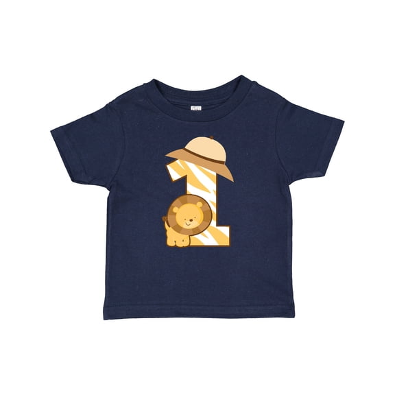 Inktastic Safari 1st Birthday Jungle Animal 1 Year Old Boys or Girls Baby T-Shirt