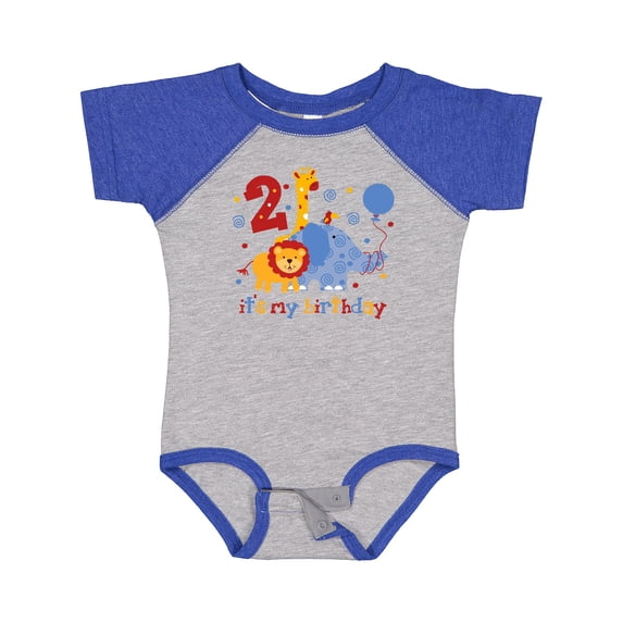Inktastic Safari 2nd Birthday Boys or Girls Baby Bodysuit