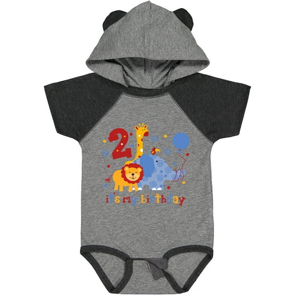 Inktastic Safari 2nd Birthday Boys or Girls Baby Bodysuit