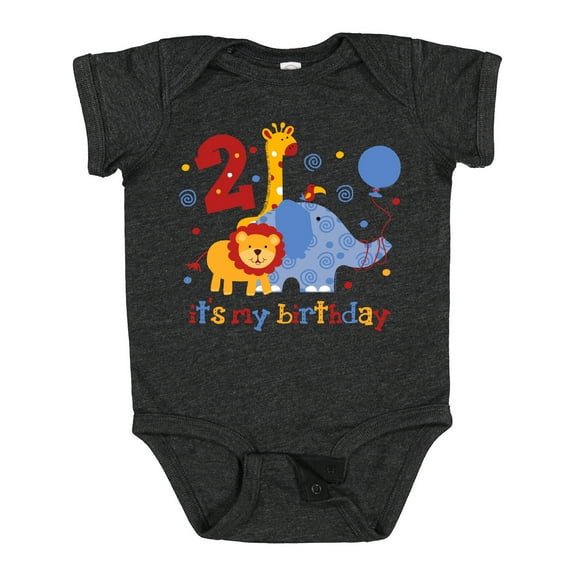 Inktastic Safari 2nd Birthday Boys or Girls Baby Bodysuit