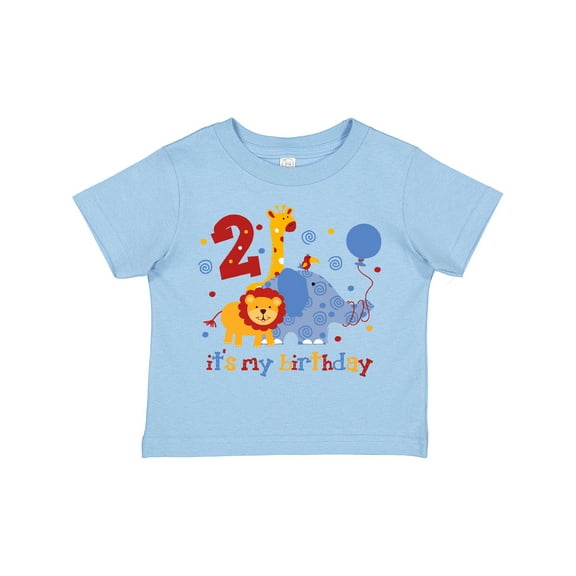 Inktastic Safari 2nd Birthday Boys or Girls Toddler T-Shirt