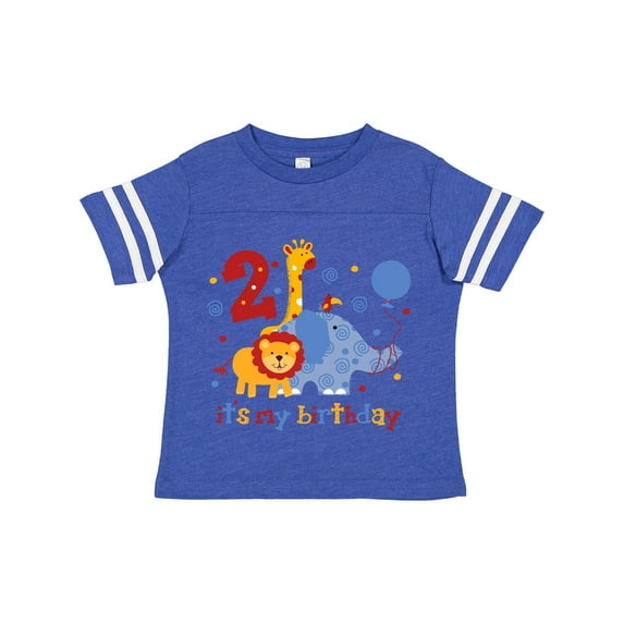 Inktastic Safari 2nd Birthday Boys or Girls Toddler T-Shirt