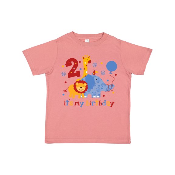 Inktastic Safari 2nd Birthday Boys or Girls Toddler T-Shirt
