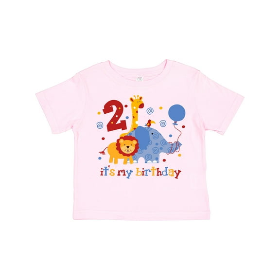 Inktastic Safari 2nd Birthday Boys or Girls Toddler T-Shirt