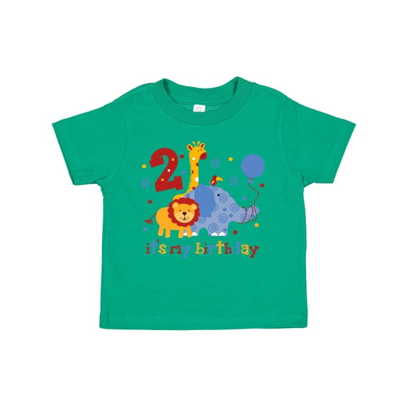 Inktastic Safari 2nd Birthday Boys or Girls Toddler T-Shirt