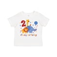 thumbnail image 1 of Inktastic Safari 2nd Birthday Boys or Girls Toddler T-Shirt, 1 of 5