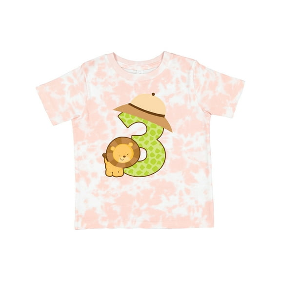 Inktastic Safari 3rd Birthday 3 Year Old Boys or Girls Toddler T-Shirt
