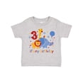 thumbnail image 1 of Inktastic Safari 3rd Birthday Boys or Girls Toddler T-Shirt, 1 of 5