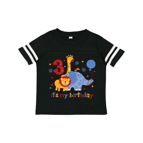 Inktastic Safari 3rd Birthday Boys or Girls Toddler T-Shirt