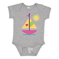 thumbnail image 1 of Inktastic Sailboat Girls Sailing Gift Girls Baby Bodysuit, 1 of 5
