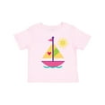 thumbnail image 1 of Inktastic Sailboat Girls Sailing Girls Toddler T-Shirt, 1 of 5