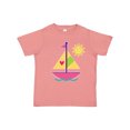 thumbnail image 1 of Inktastic Sailboat Girls Sailing Girls Toddler T-Shirt, 1 of 5