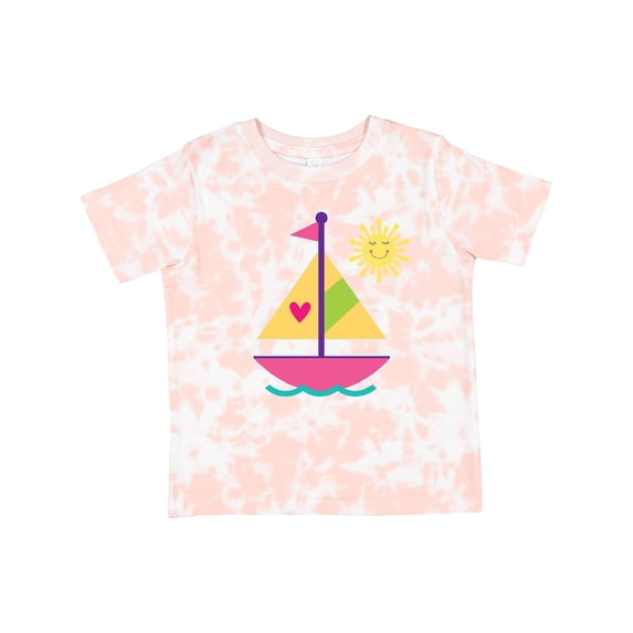 Inktastic Sailboat Girls Sailing Girls Toddler T-Shirt