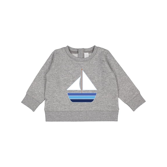 Inktastic Sailboat Nautical Sailing Baby Sweatshirt
