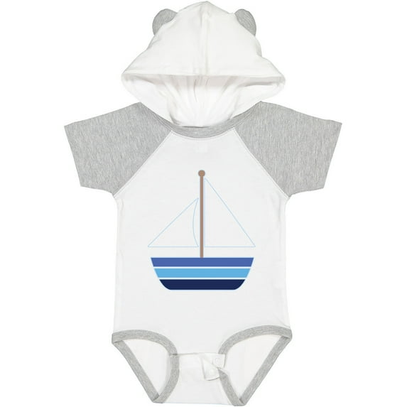 Inktastic Sailboat Nautical Sailing Boys or Girls Baby Bodysuit