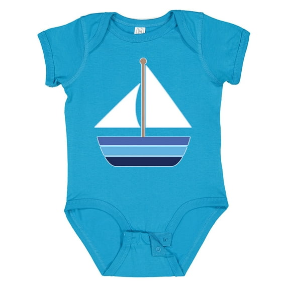 Inktastic Sailboat Nautical Sailing Boys or Girls Baby Bodysuit