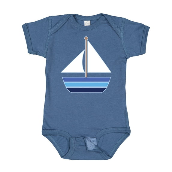 Inktastic Sailboat Nautical Sailing Boys or Girls Baby Bodysuit