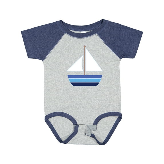 Inktastic Sailboat Nautical Sailing Boys or Girls Baby Bodysuit