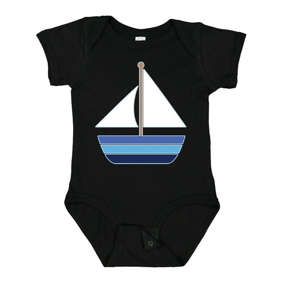 Inktastic Sailboat Nautical Sailing Boys or Girls Baby Bodysuit