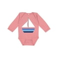 thumbnail image 1 of Inktastic Sailboat Nautical Sailing Boys or Girls Long Sleeve Baby Bodysuit, 1 of 5