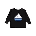 thumbnail image 1 of Inktastic Sailboat Nautical Sailing Boys or Girls Long Sleeve Toddler T-Shirt, 1 of 5