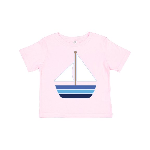 Inktastic Sailboat Nautical Sailing Boys or Girls Toddler T-Shirt