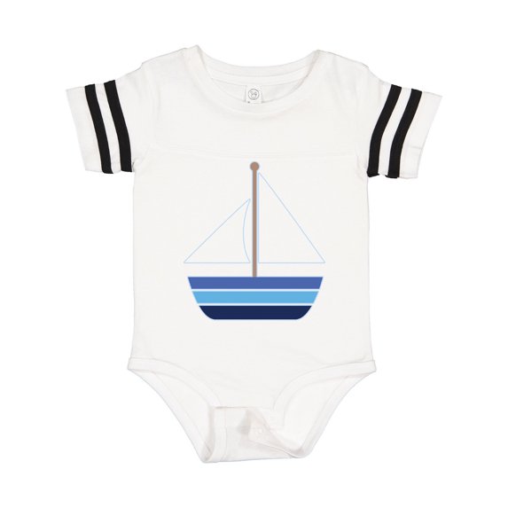 Inktastic Sailboat Nautical Sailing Gift Baby Boy or Baby Girl Bodysuit