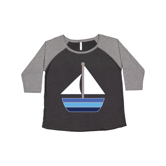 Inktastic Sailboat Nautical Sailing Women's Plus Size T-Shirt