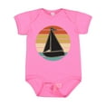 thumbnail image 1 of Inktastic Sailboat Vintage Nautical Sailing Boys or Girls Baby Bodysuit, 1 of 5