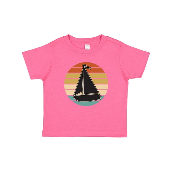 Inktastic Sailboat Vintage Nautical Sailing Boys or Girls Baby T-Shirt