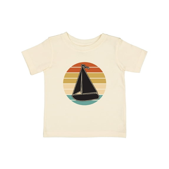 Inktastic Sailboat Vintage Nautical Sailing Boys or Girls Baby T-Shirt