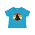 thumbnail image 1 of Inktastic Sailboat Vintage Nautical Sailing Boys or Girls Baby T-Shirt, 1 of 5