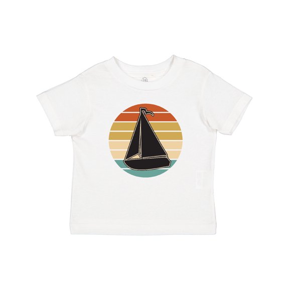Inktastic Sailboat Vintage Nautical Sailing Boys or Girls Baby T-Shirt