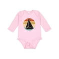 thumbnail image 1 of Inktastic Sailboat Vintage Nautical Sailing Boys or Girls Long Sleeve Baby Bodysuit, 1 of 5