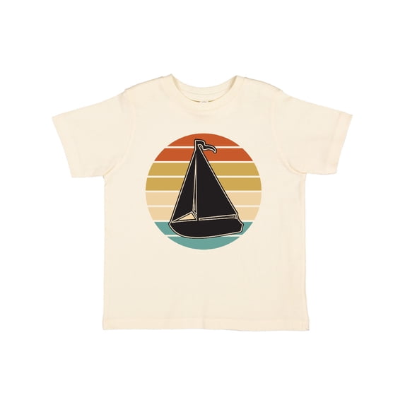 Inktastic Sailboat Vintage Nautical Sailing Boys or Girls Toddler T-Shirt