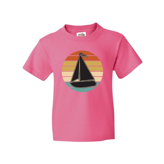 Inktastic Sailboat Vintage Nautical Sailing Youth T-Shirt