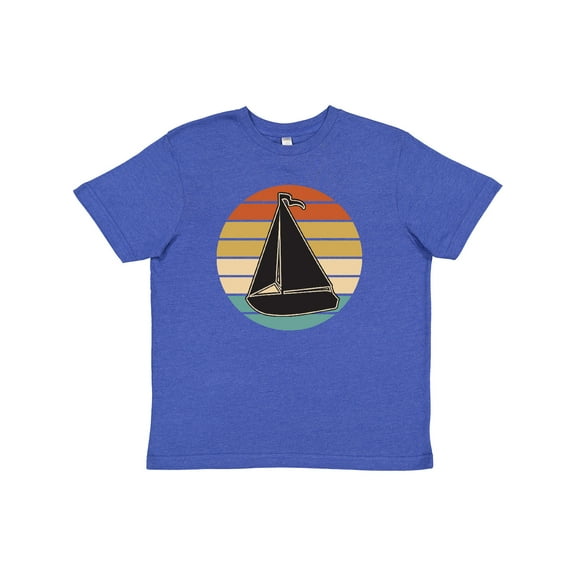 Inktastic Sailboat Vintage Nautical Sailing Youth T-Shirt