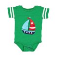 thumbnail image 1 of Inktastic Sailing Boat, Sailor, Sailing, Sails, Boat, Ship Boys Baby Bodysuit, 1 of 5