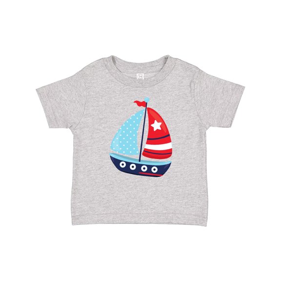 Inktastic Sailing Boat, Sailor, Sailing, Sails, Boat, Ship Boys Baby T-Shirt