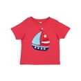 thumbnail image 1 of Inktastic Sailing Boat, Sailor, Sailing, Sails, Boat, Ship Boys Baby T-Shirt, 1 of 5