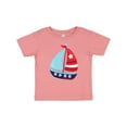 thumbnail image 1 of Inktastic Sailing Boat, Sailor, Sailing, Sails, Boat, Ship Boys Baby T-Shirt, 1 of 5