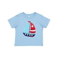 thumbnail image 1 of Inktastic Sailing Boat, Sailor, Sailing, Sails, Boat, Ship Boys Baby T-Shirt, 1 of 5