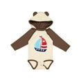 thumbnail image 1 of Inktastic Sailing Boat, Sailor, Sailing, Sails, Boat, Ship Boys Long Sleeve Baby Bodysuit, 1 of 5