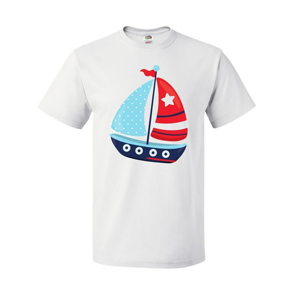 Inktastic Sailing Boat, Sailor, Sailing, Sails, Boat, Ship T-Shirt