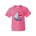 thumbnail image 1 of Inktastic Sailing Boat, Sailor, Sailing, Sails, Boat, Ship Youth T-Shirt, 1 of 5